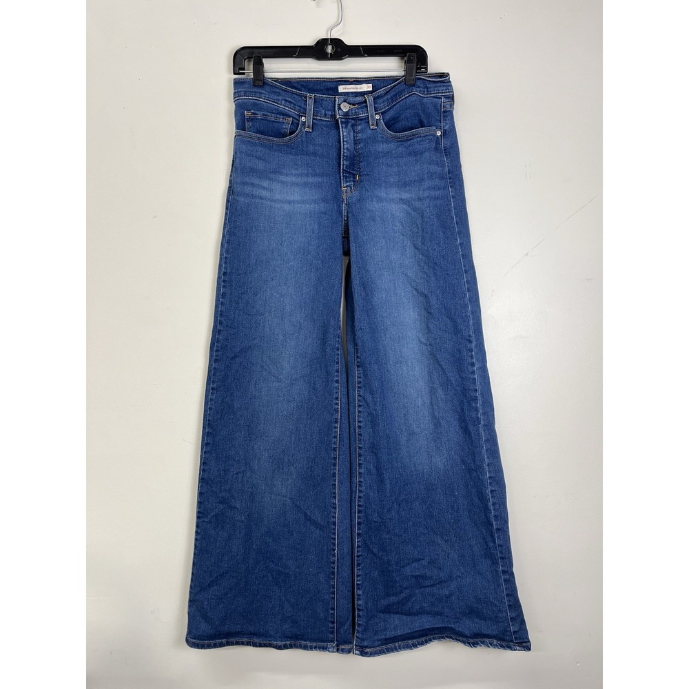 Levi's 318 Shaping Wide Leg Jeans Sz 30